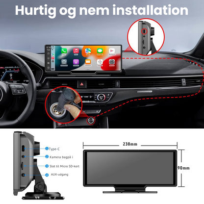 LIVA CARPLAY BILSKÆRM